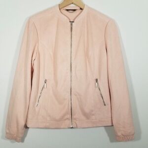 H by Halston Zip Up Jacket Blazer size 4